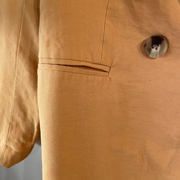 Orange/Peach oversized blazer - Picture 4 of 5